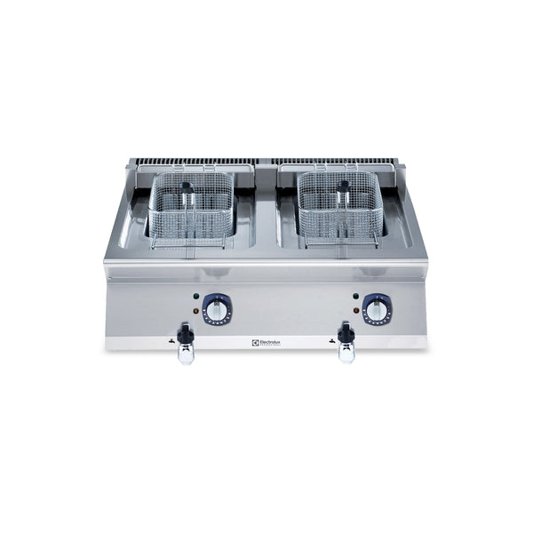 Electrolux Professional 700XP E7FREH2E00 - Double Pan Electric Fryer