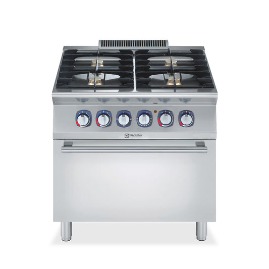 Electrolux Professional 700XP E7GCGH4CEA - Four Burner Range Oven