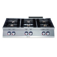 Electrolux Professional 700XP E7GCGL6C0A - Six Burner Gas Cook Top