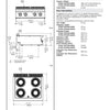 Electrolux Professional 700XP E7INEH4000 - Four Zone Induction Cook Top