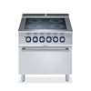 Electrolux Professional 700XP E7IREH40E0 - Four Zone Infrared Cook Top With Oven