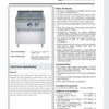 Electrolux Professional 700XP E7STGH10GA - Gas Target Top With Oven