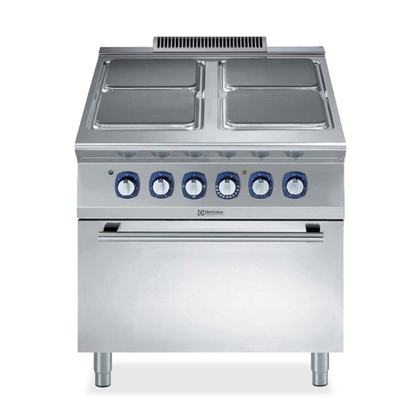 Electrolux Professional 900XP E9ECEH4QE0 - Four Hob Electric Cook Top on Electric Oven