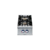 Electrolux Professional 900XP E9GCGD2C0M - Two Burner Gas Cook Top