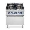 Electrolux Professional 900XP E9GCGHTCEA - Four Burner Gas Range with Electric Oven