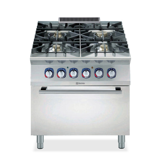 Electrolux Professional 900XP E9GCGHTCGB - Four Burner Gas Range Oven