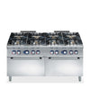 Electrolux Professional 900XP E9GCGP8CGA - Eight Burner Gas Double Range Oven