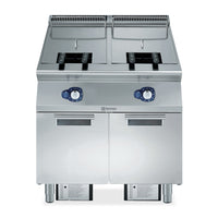 Electrolux Professional 900XP E9KKGABAMEA - Double Pan Gas Fryer