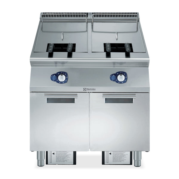 Electrolux Professional 900XP E9KKGABAMEA - Double Pan Gas Fryer