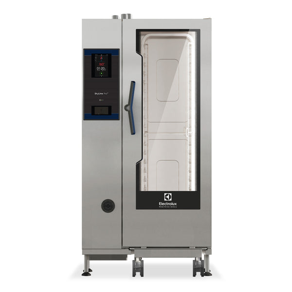 Electrolux Professional SkyLine ProS ECOE201K2U0 - 20 x 1/1GN Gas Direct Steam Combi Oven with Touch Controls