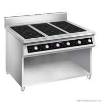 Electmax EIC7-1200P - 6 Burner Induction Cook Top
