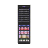 Vinotemp EL-100WBC-TS 98 Bottle Dual Zone Wine + Beverage Cooler