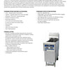 Pitco EP Series EP14F/FD - Cold Zone Fryer