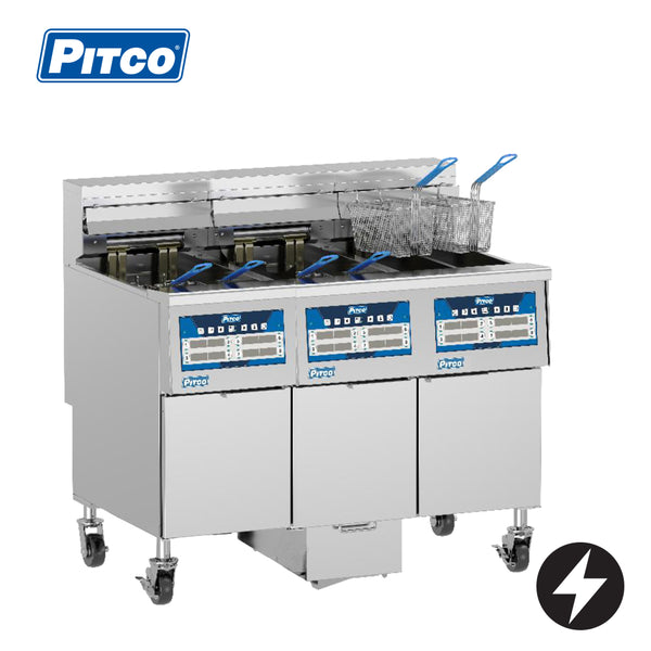 Pitco EP Series EP14FFS-3/FD - Cold Zone Fryer