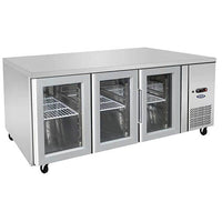 Atosa EPF3731 3 Door Undercounter Fridge