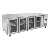 Atosa EPF3741 4 Door Undercounter Fridge