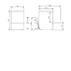 Eurowash E-Line EW340E - Undercounter Glasswasher