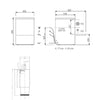 Eurowash TOP-Line EW420 - Undercounter Glasswasher