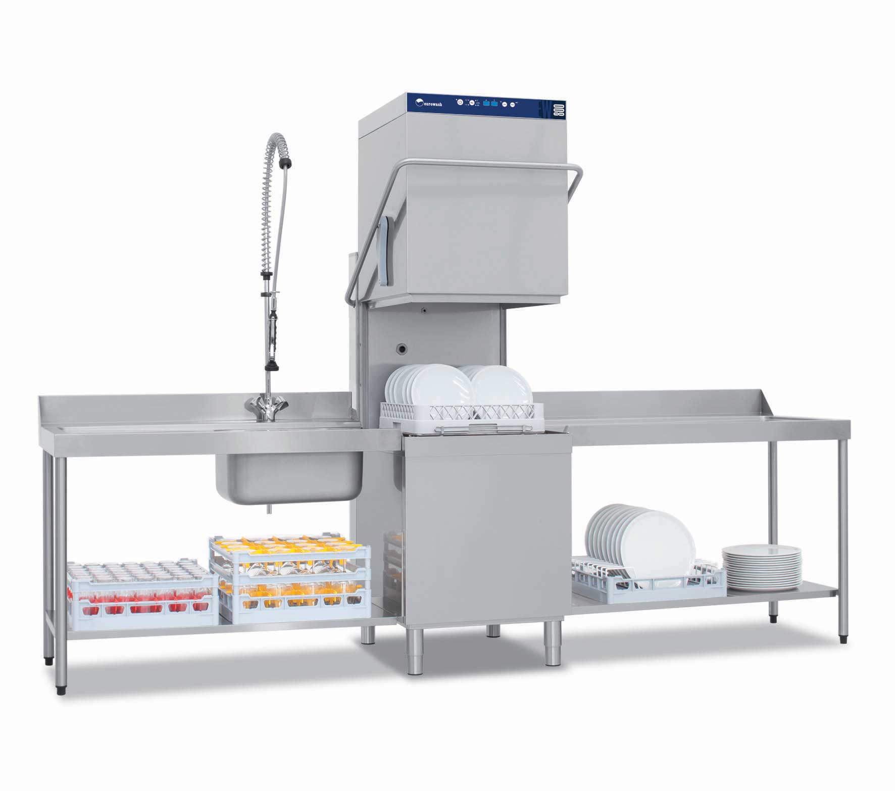Eurowash E-Line EW800 - Pass Through Dishwasher