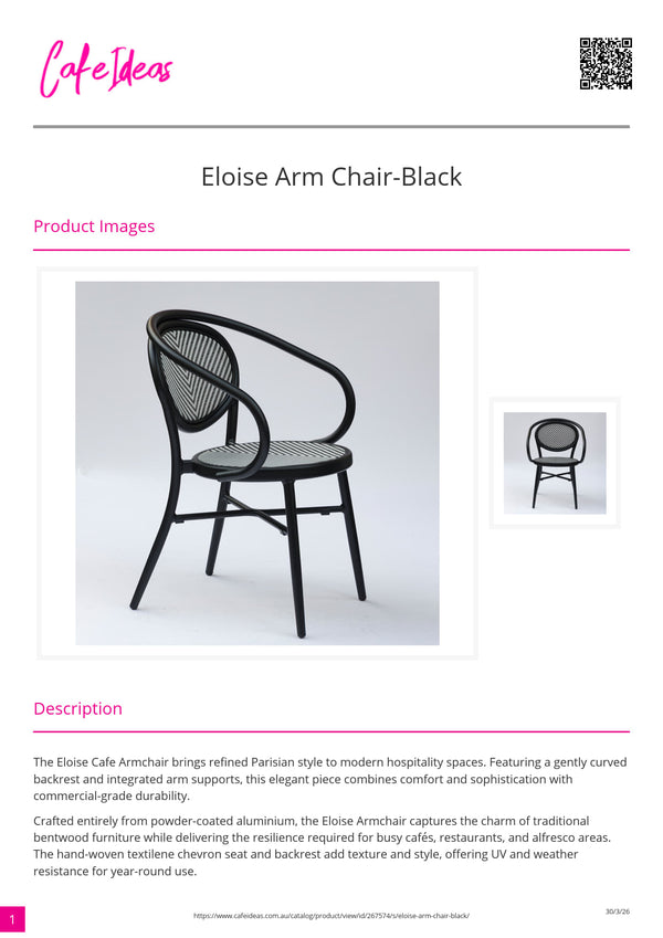 Eloise Arm Chair