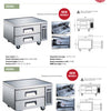 Exquisite CB36D2 - Two Drawer Underbench Fridge