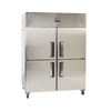 Exquisite GSF1412H Two Split Solid Doors Upright Freezer