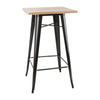 Bolero FB595 - Bistro Bar Table With Wooden Top
