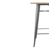 Bolero FB596 - Bistro Bar Table With Wooden Top
