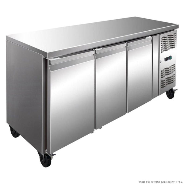 Thermaster FE3100TN - Three Door Bench Fridge