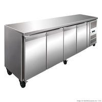 Thermaster FE4100TN - Four Door Bench Fridge