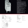 Giorik FE9121T - Single Pan Fryer