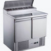 FED-X XGNS900D 2 Door Pizza Prep Fridge