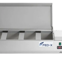 FED-X XVRX1200/380 Countertop Salad Fridge