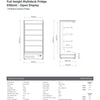 Bromic FHM1000-NR - Open Multideck Fridge