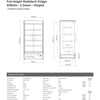 Bromic FHM1000HD-NR - Multideck Fridge