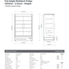 Bromic FHM1250HD-NR - Multideck Fridge