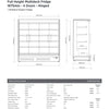 Bromic FHM1875HD-NR - Multideck Fridge
