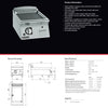 Giorik FLG72TFT - Griddle