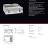 Giorik FME741TCRXT - Griddle
