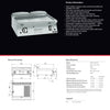 Giorik FMG741TCRXT - Griddle