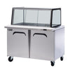 Fresh Refrigeration FMU-48GC - Glass Canopy Salad Prep Fridge