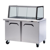Fresh Refrigeration FMU-48GC - Glass Canopy Salad Prep Fridge