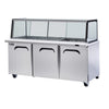 Fresh Refrigeration FMU-72GC - Glass Canopy Salad Prep Fridge