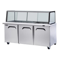 Fresh Refrigeration FMU-72GC - Glass Canopy Salad Prep Fridge