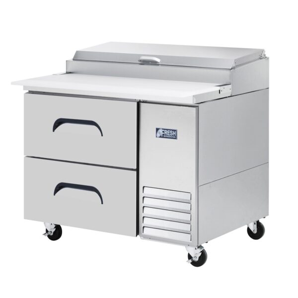Fresh Refrigeration FPT-44-D2 - Pizza Prep Refrigerated Drawers