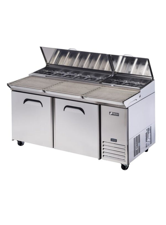 Fresh Refrigeration FPT-67G - Pizza Prep Fridge