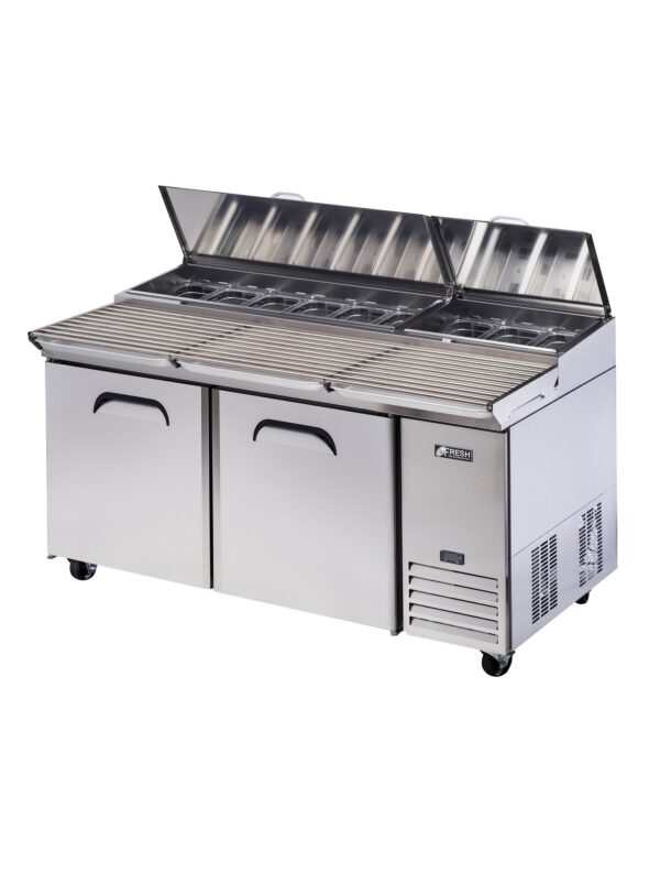 Fresh Refrigeration FPT-67G - Pizza Prep Fridge