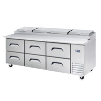 Fresh Refrigeration FPT-93-D6 - Pizza Prep Refrigerated Drawers