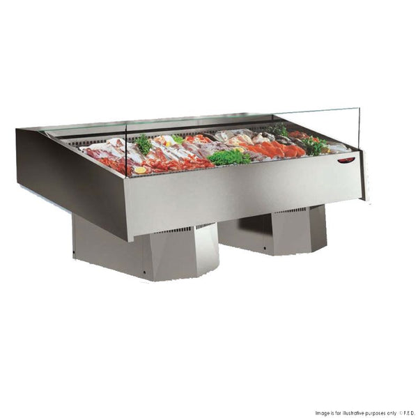 Bonvue FSG2000 - Multiplexable Serve-Over Refrigerated Fish Display
