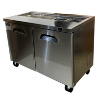 Fresh Refrigeration FST-48 - Slide Top Prep Fridge